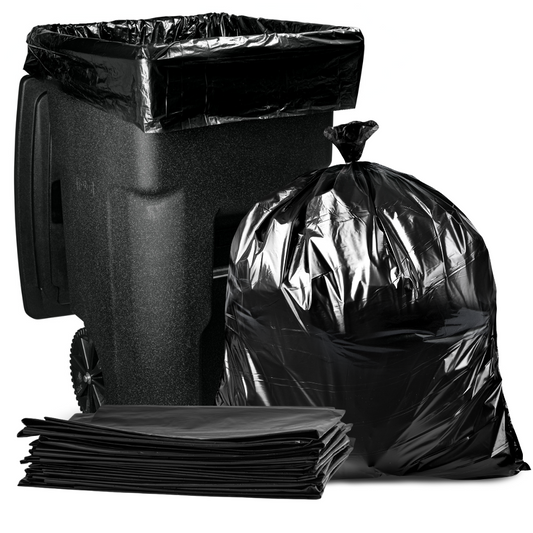 Tasker Black 55-60-gallon Trash Bag