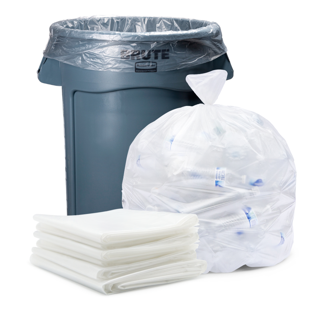 Tasker Clear 40-45-gallon Trash Bag